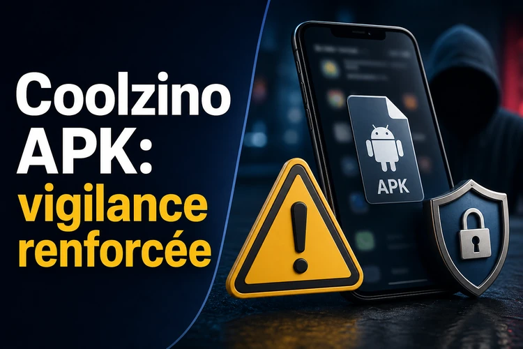 Coolzino APK: fichier Android et vigilance renforcée