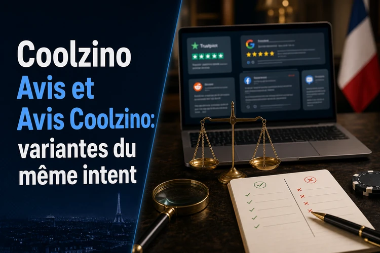 Coolzino Avis et Avis Coolzino: variantes du même intent