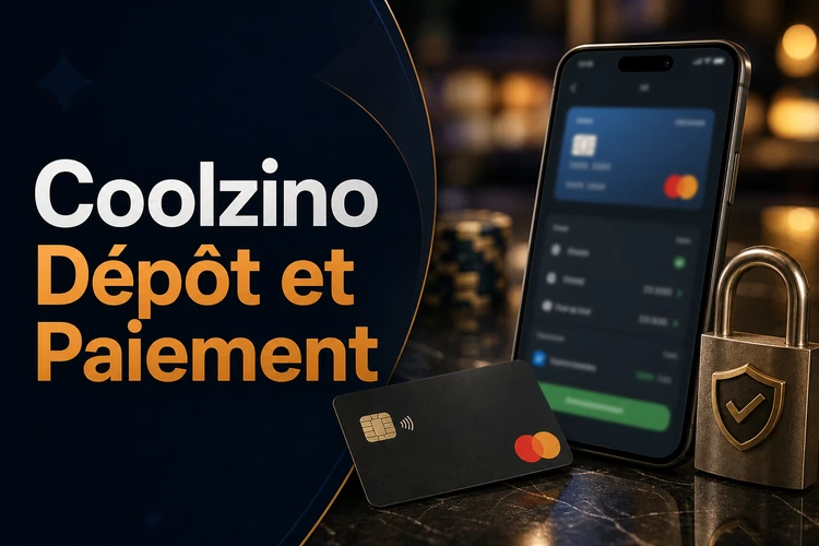 Coolzino Dépôt et Paiement: vérifier les conditions avant d'ajouter des fonds